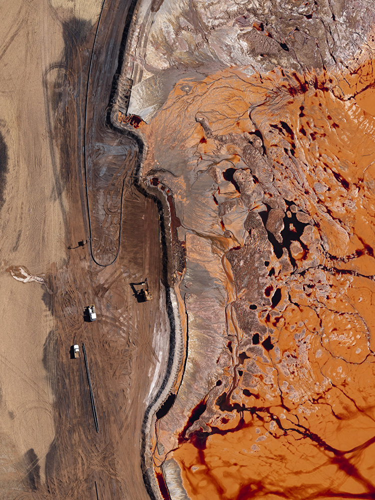 The face of bauxite mining the source of our aluminum