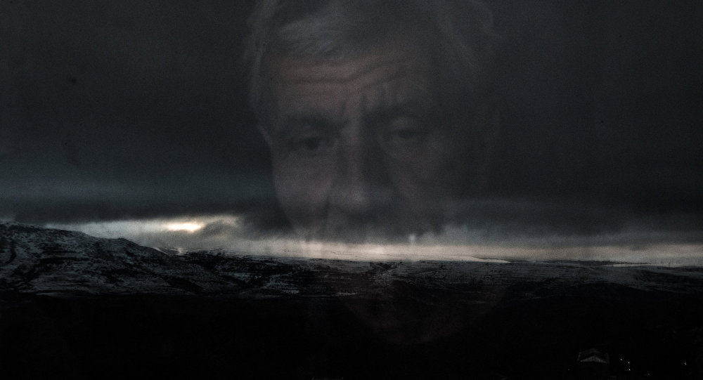 Paradise Lost. Hakob Tersyan (60) looks out the window of his house in Lachin, Nagorno-Karabakh. Paradise Lost. Hakob Tersyan (60) looks out the window of his house in Lachin, Nagorno-Karabakh.